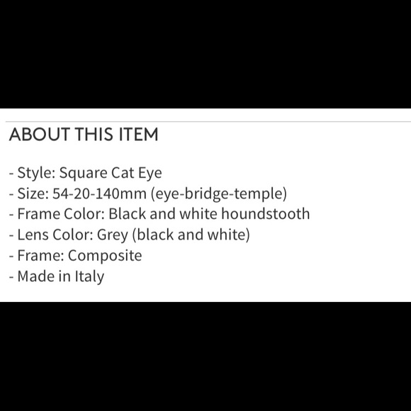 Dolce and Gabbana 54mm Houndstooth Sunglasses NEW - Picture 5 of 7